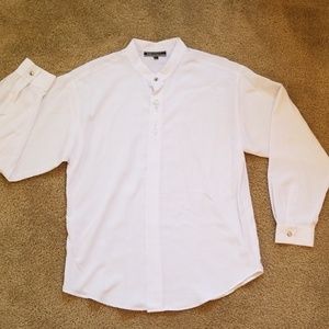 White button down dress shirt